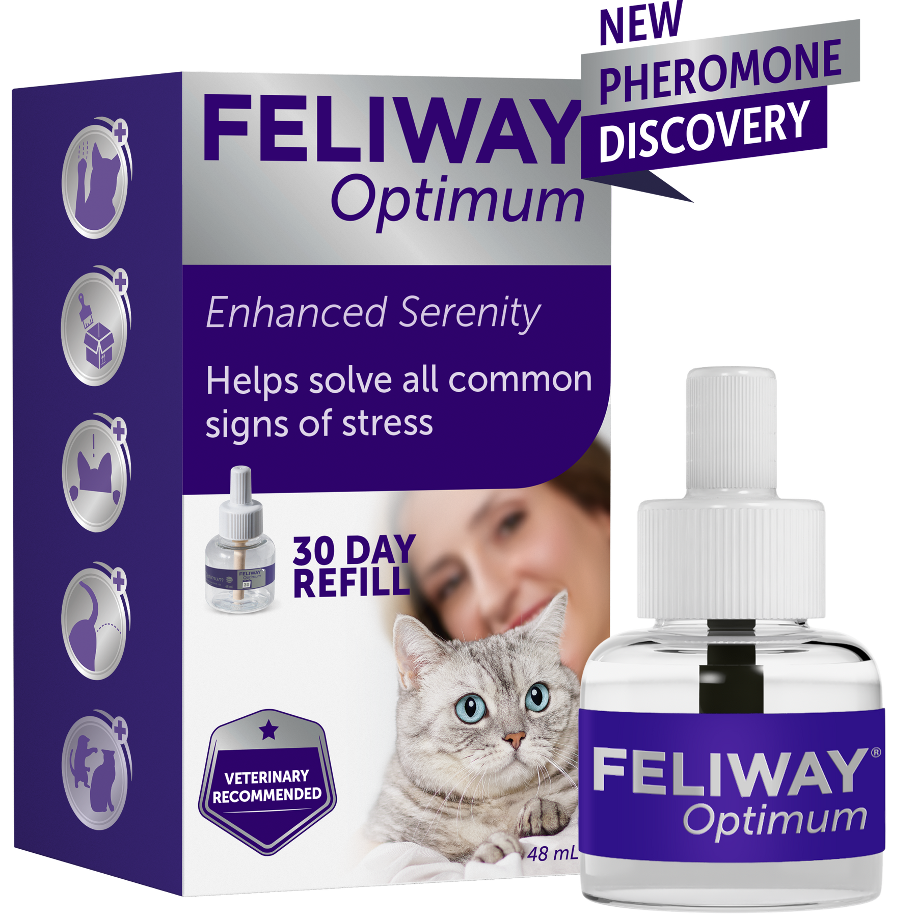 Feliway Optimum 30-Day Refill for Diffuser