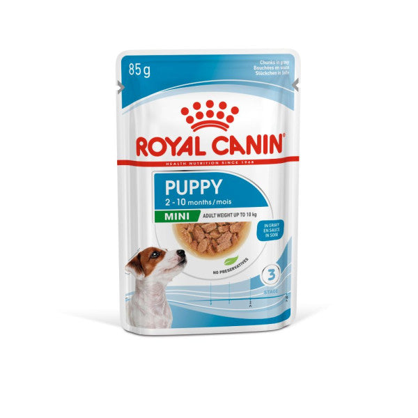 ROYAL CANIN - SIZE HEALTH NUTRITION PUPPY - MINI - Chunks in gravy