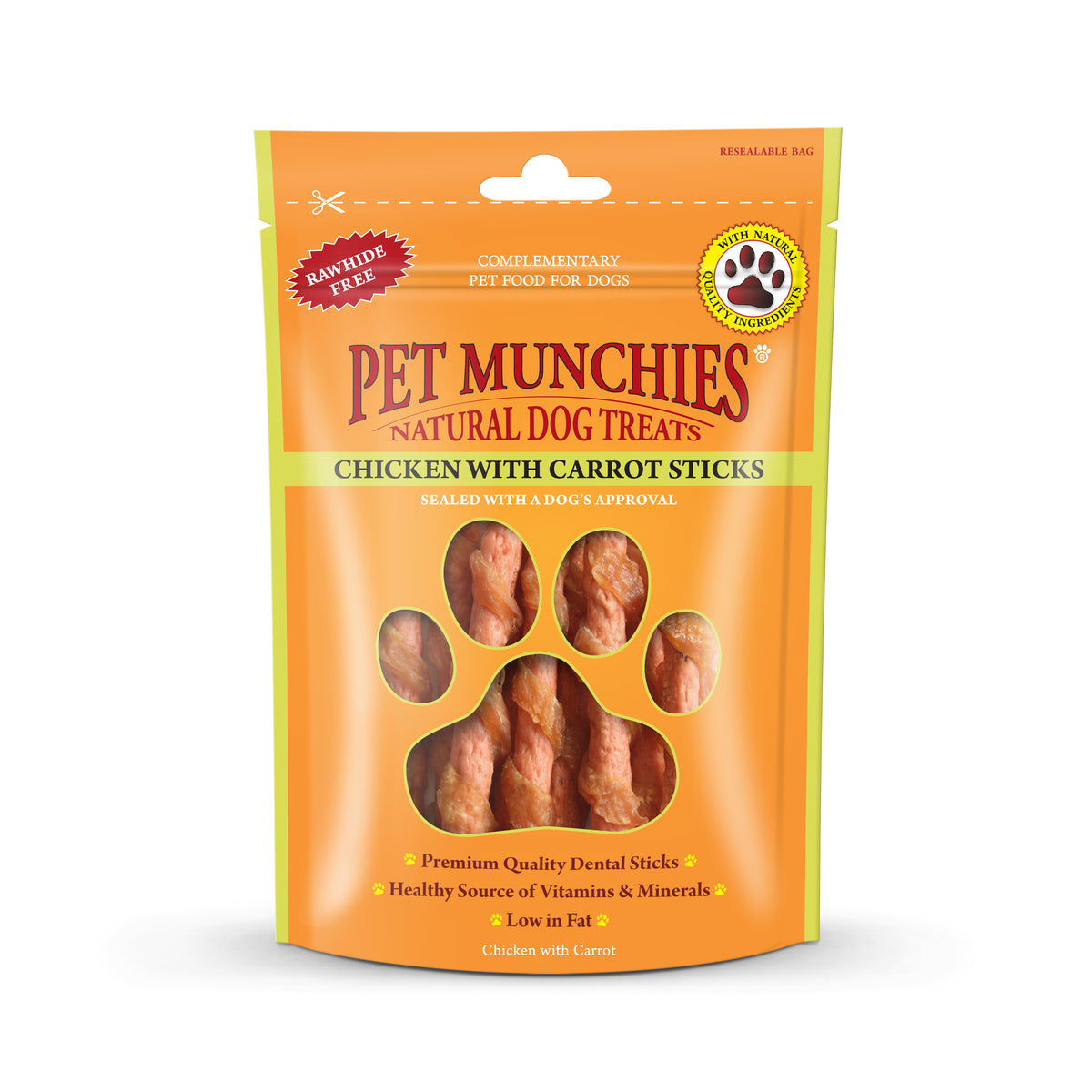 Pet Munchies Chicken With Carrot Sticks