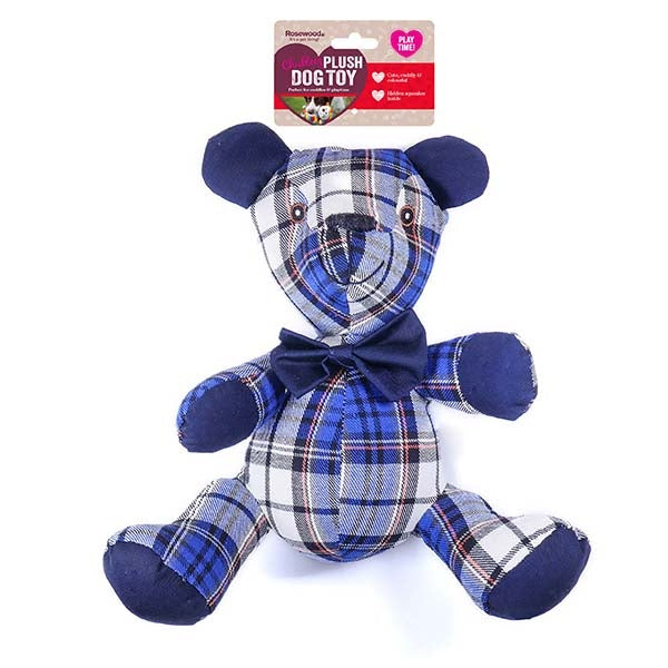 Chubleez Blueberry Bear Dog Toy