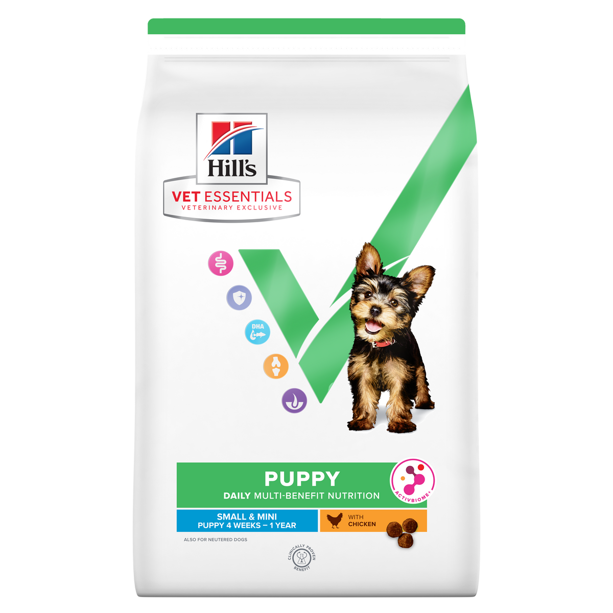 Hill's VET ESSENTIALS MULTI-BENEFIT Small & Mini Dry Puppy Food with Chicken