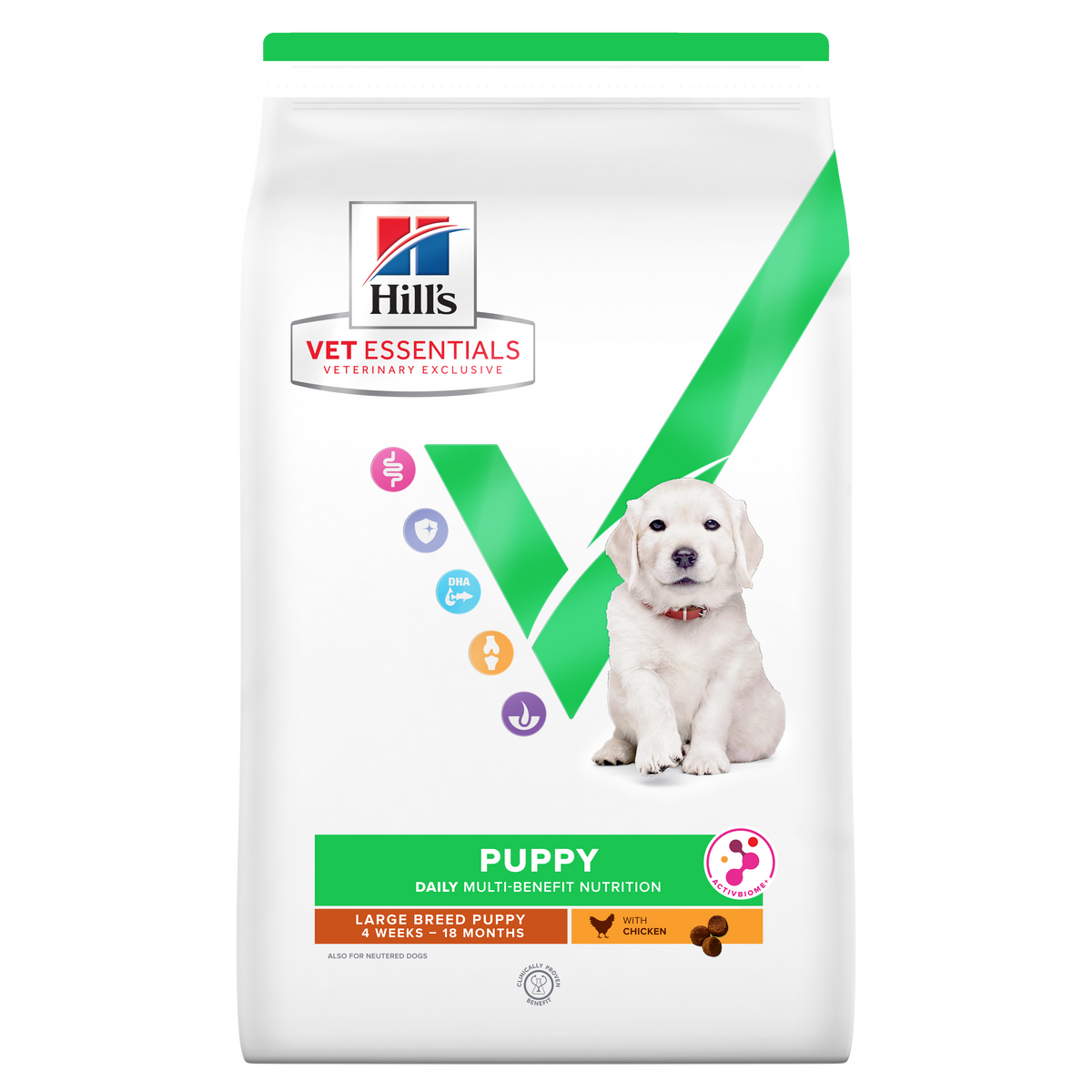 Hill's VET ESSENTIALS MULTI-BENEFIT Large Breed Dry Puppy Food with Chicken