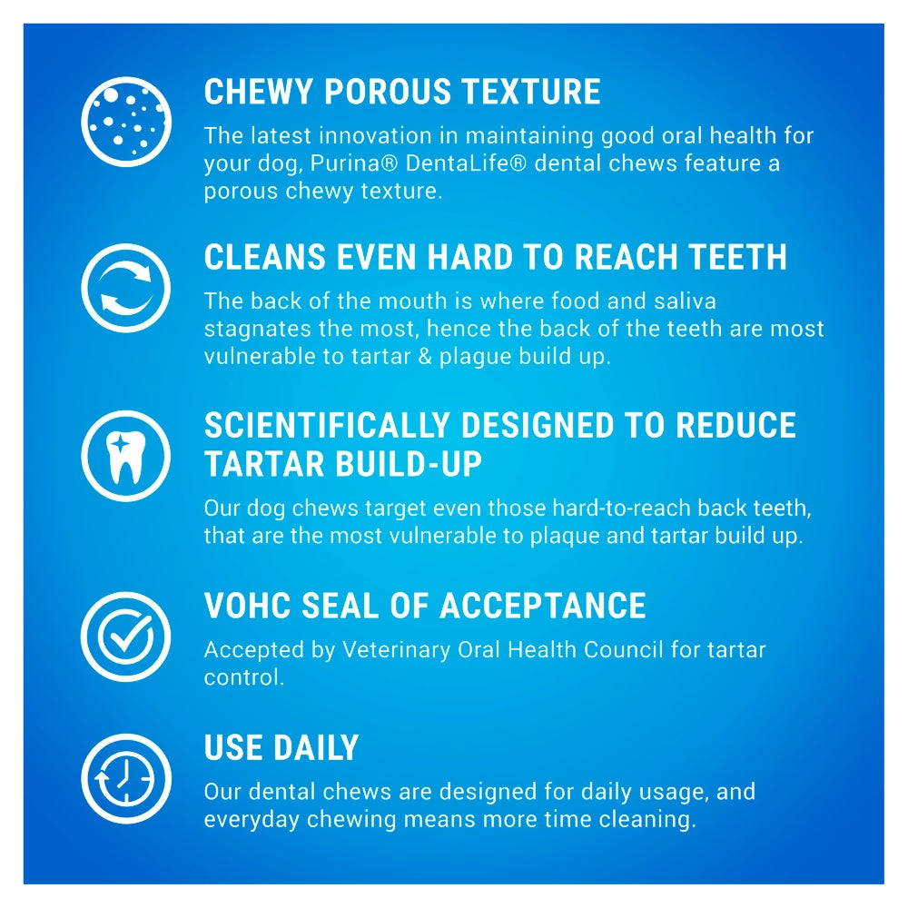 PURINA® Dentalife Dog Treat Dental Chew