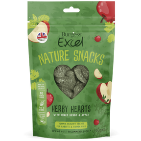 Burgess Excel Herby Hearts 60g