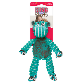 KONG Floppy Knots Hippo Dog Toy