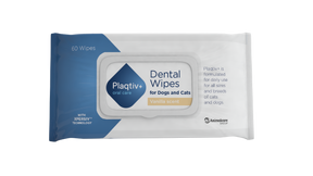 Plaqtiv+ Oral Care Hygiene Wipes Vanilla