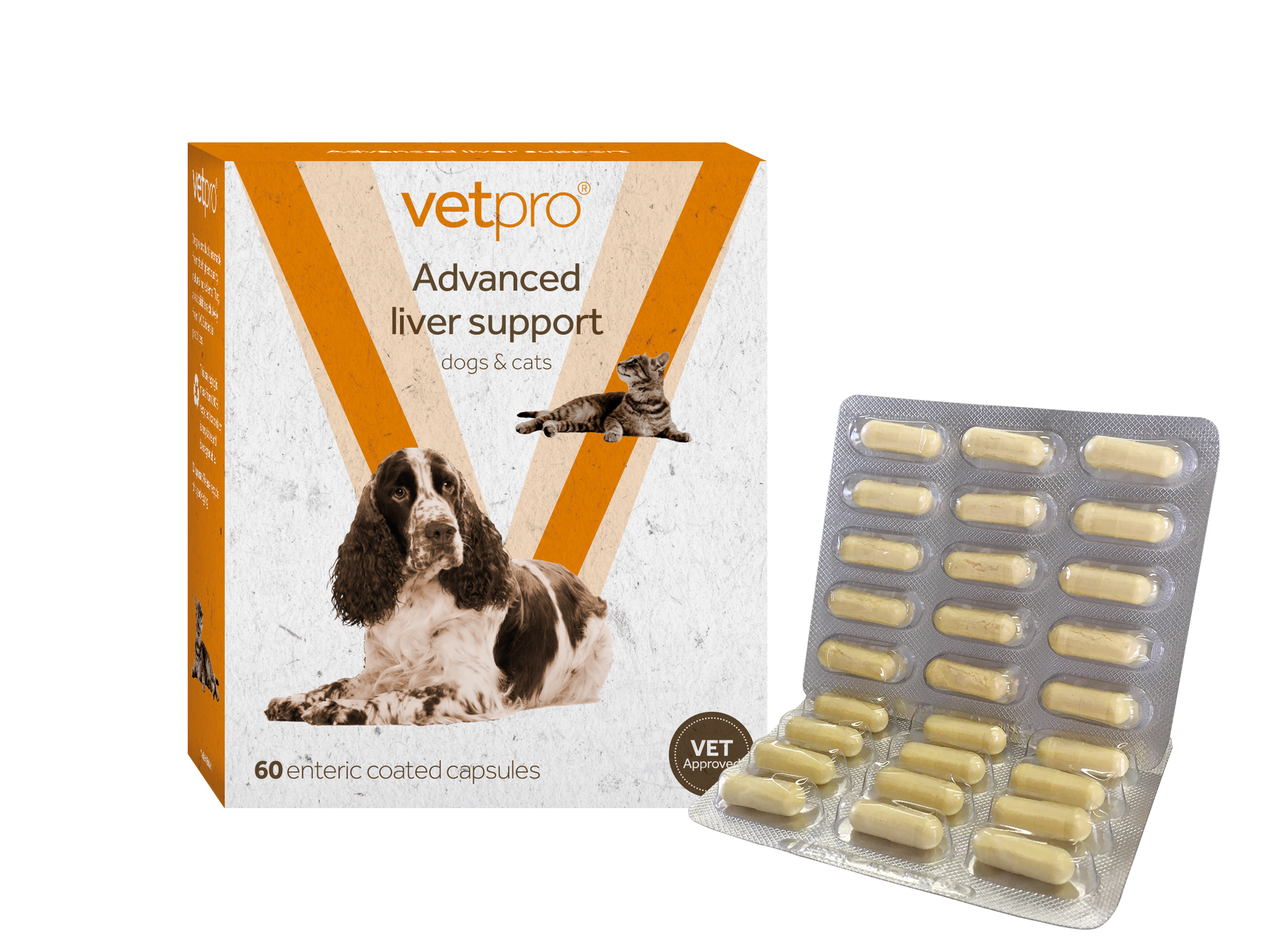 Vetpro Advanced Liver Support - 60 capsules