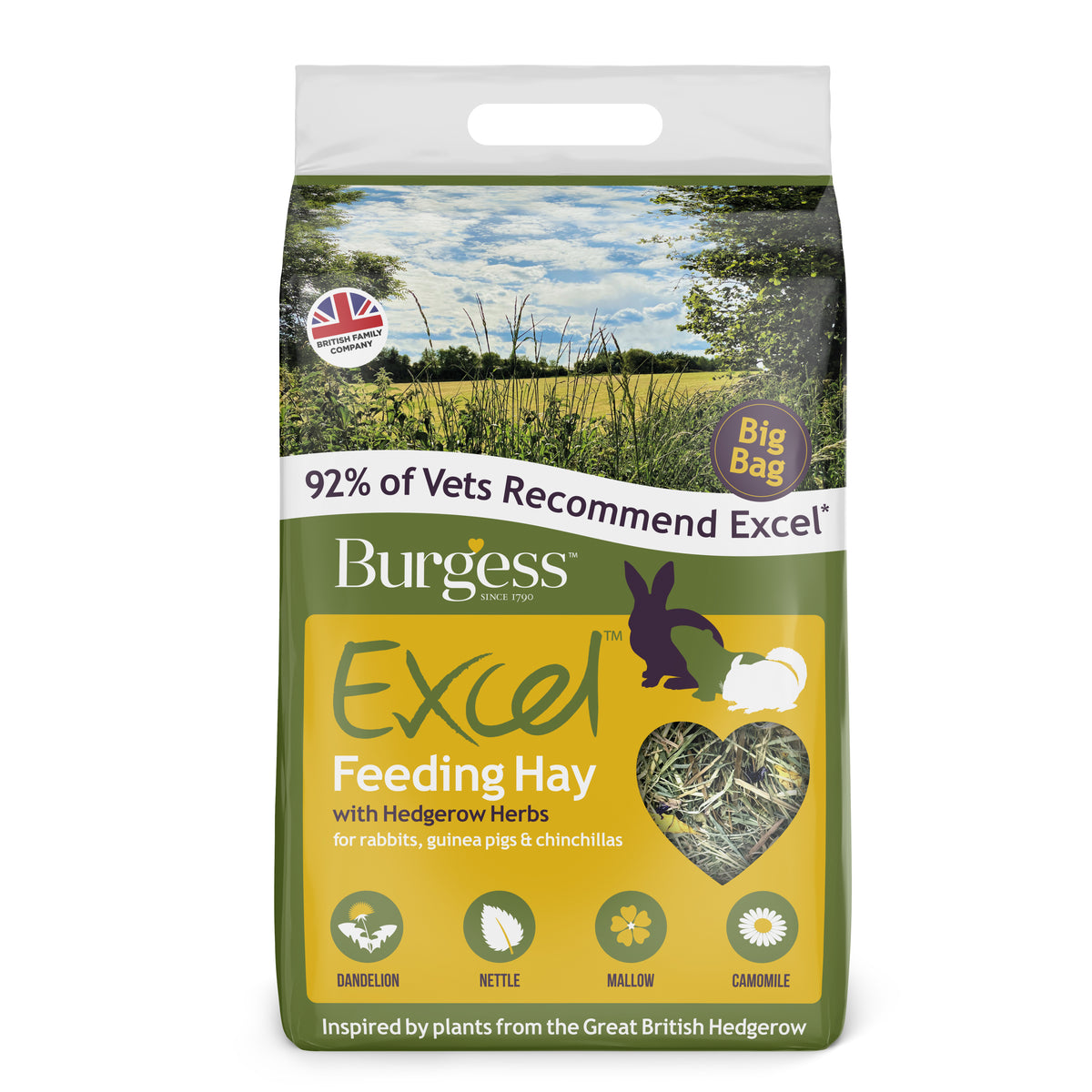 Burgess Excel Hedgerow Herbs 3kg