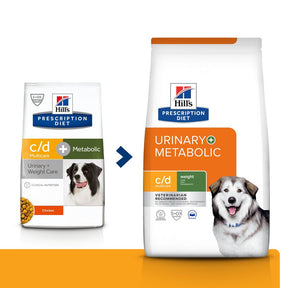 Hill's Prescription Diet c/d Multicare + Metabolic Urinary and Weight Care Dry Dog Food