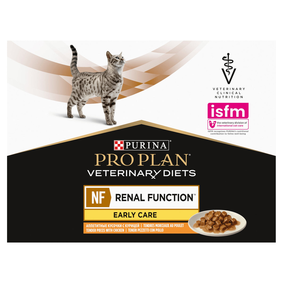 PURINA® PRO PLAN® - Veterinary Diets - Feline NF Early Care Renal Function - Chicken Tender Pieces