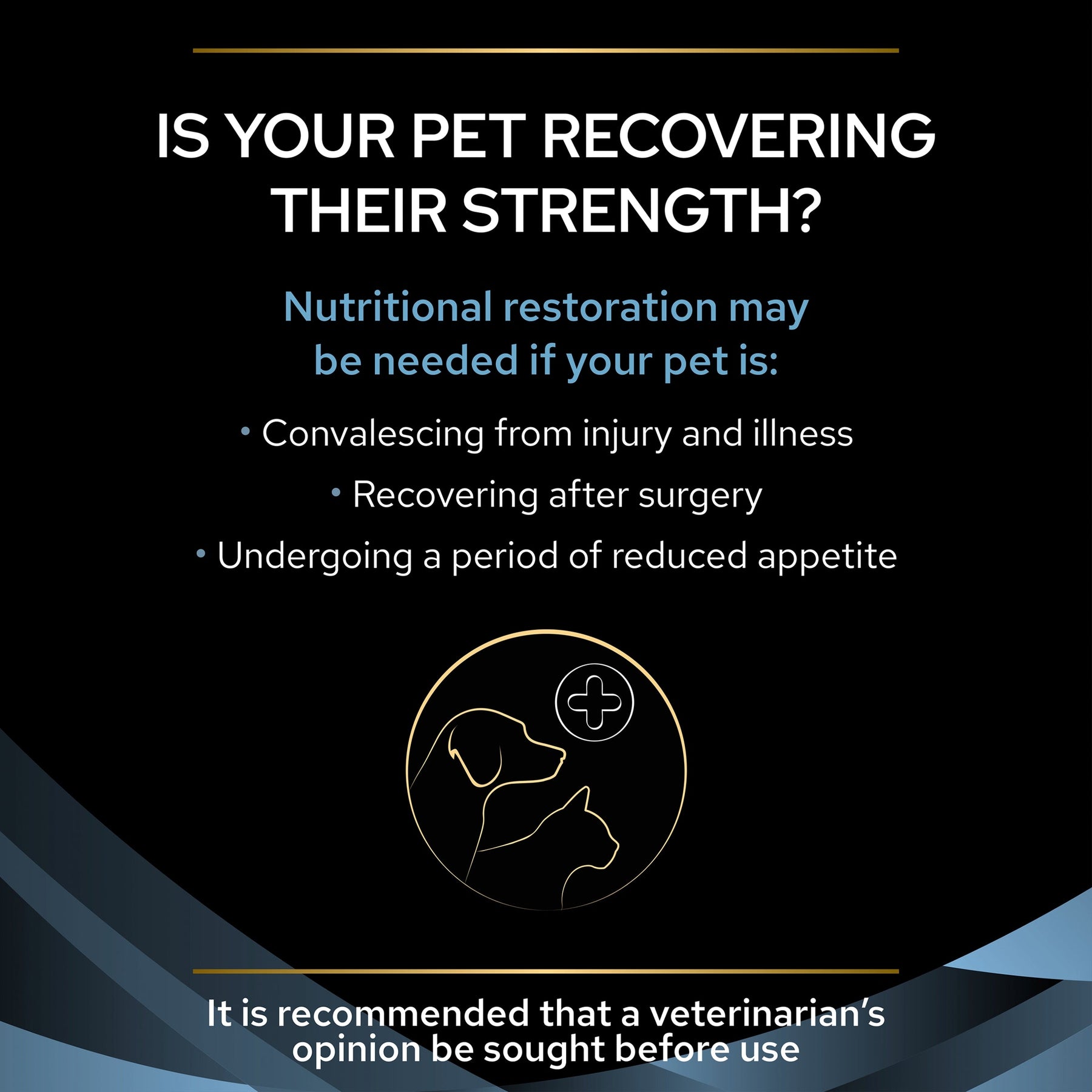 PURINA® PRO PLAN® - Veterinary Diets - Canine & Feline CN Convalescence