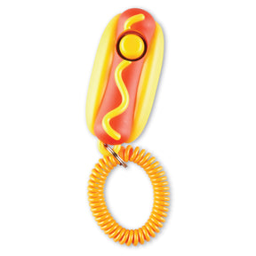 Brightkins Smarty Pooch Training Clicker - Hot Dog