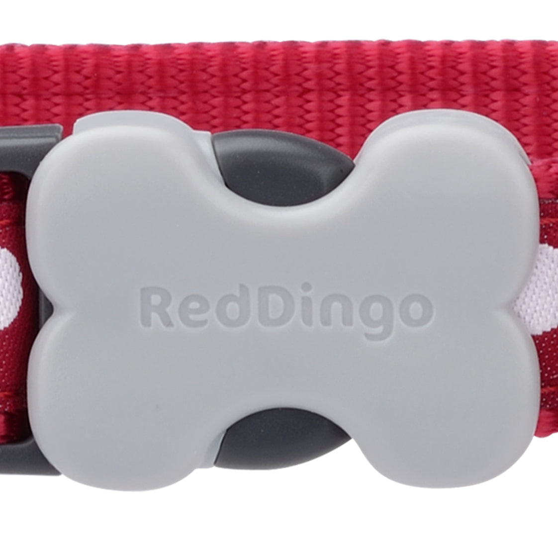Red Dingo Spots Red Dog Collar