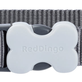 Red Dingo Classic Grey Dog Collar