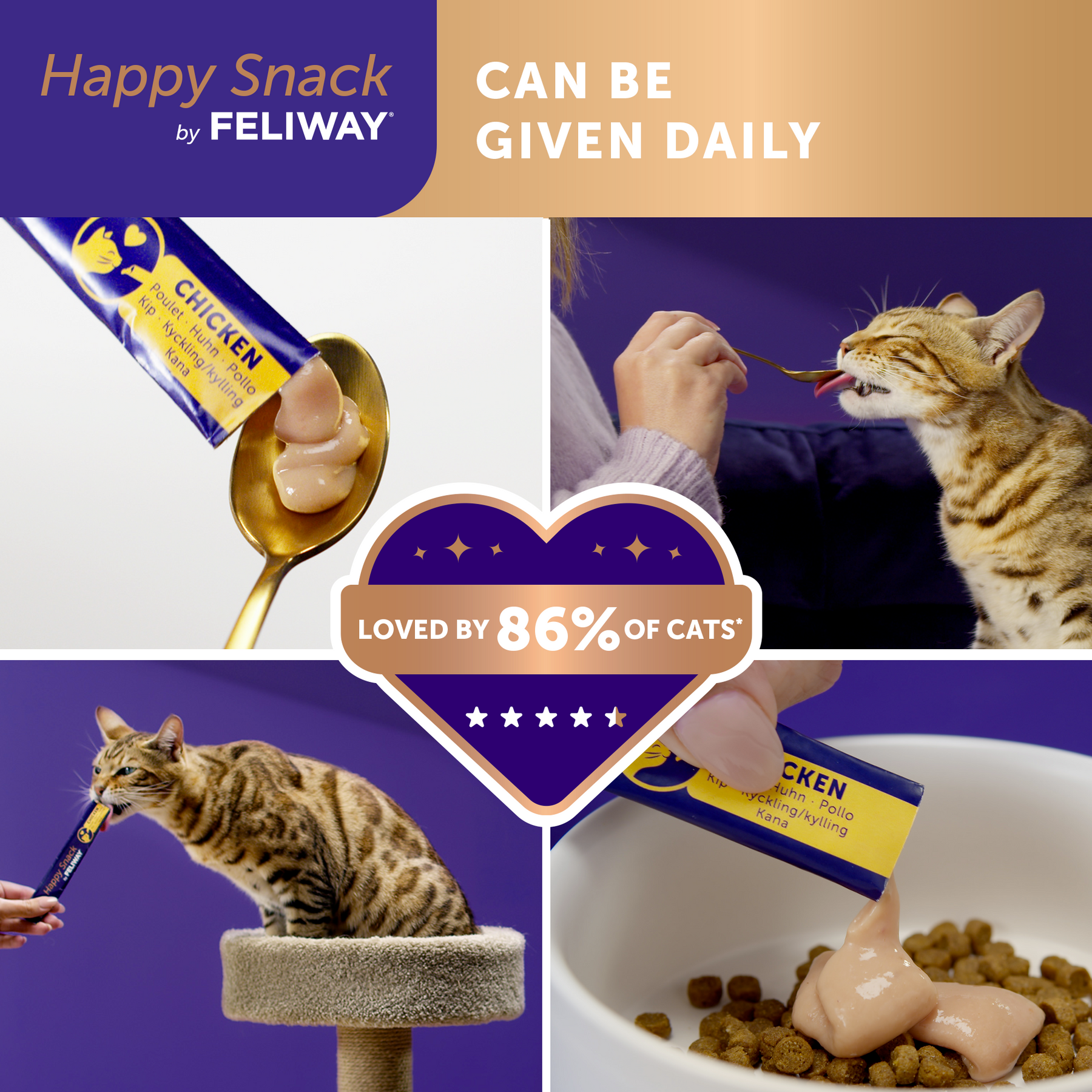 Feliway Happy Snack Calming Treats for Cats