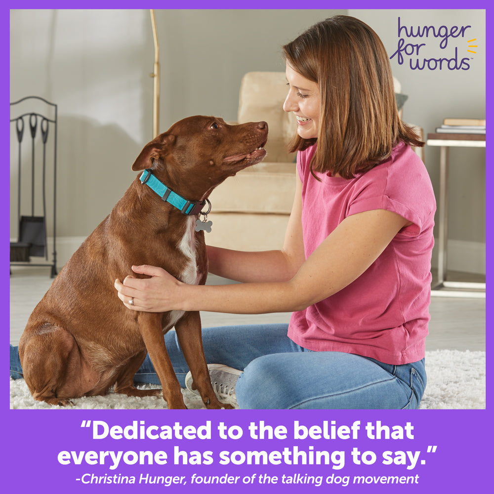 Hunger for Words Talking Pet Doorbell