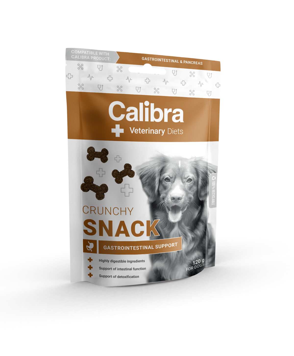 Calibra VD Dog Crunchy Snack Gastrointestinal 120g
