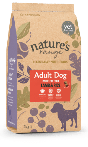 Nature's Range - Adult Dog Lamb & Rice Diet 2kg