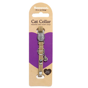 Rosewood Cat Collar Natural