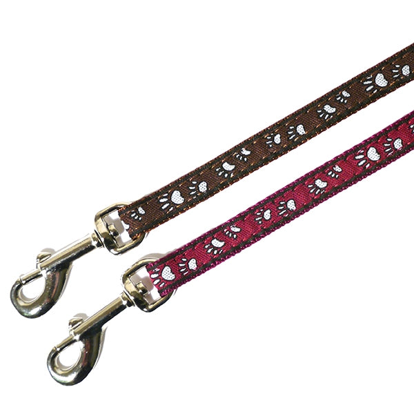 Rosewood Paw Print Cat Harness and Lead Set