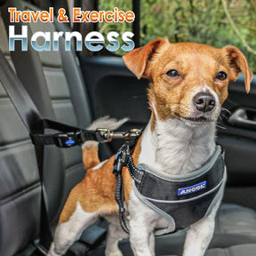 Ancol Travel Dog Harness Black