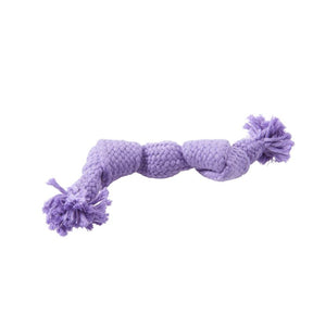 Buster Colour Squeak Rope Purple Medium