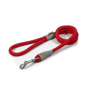 Viva Rope Dog Lead Reflective Red