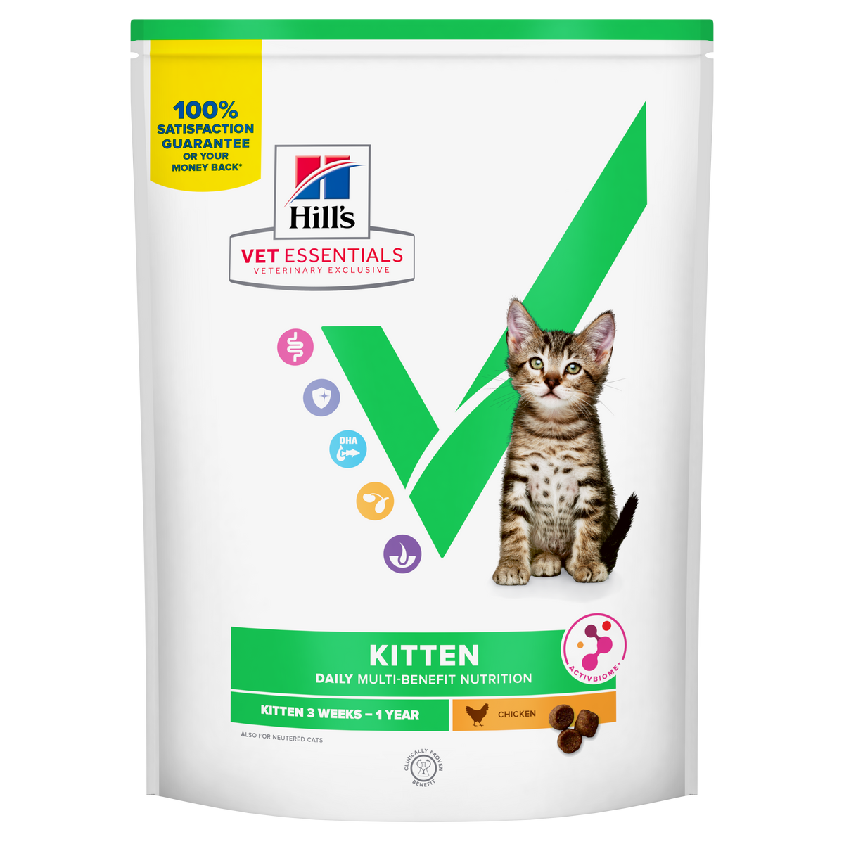 Hill's VET ESSENTIALS MULTI-BENEFIT Dry Kitten Food Chicken