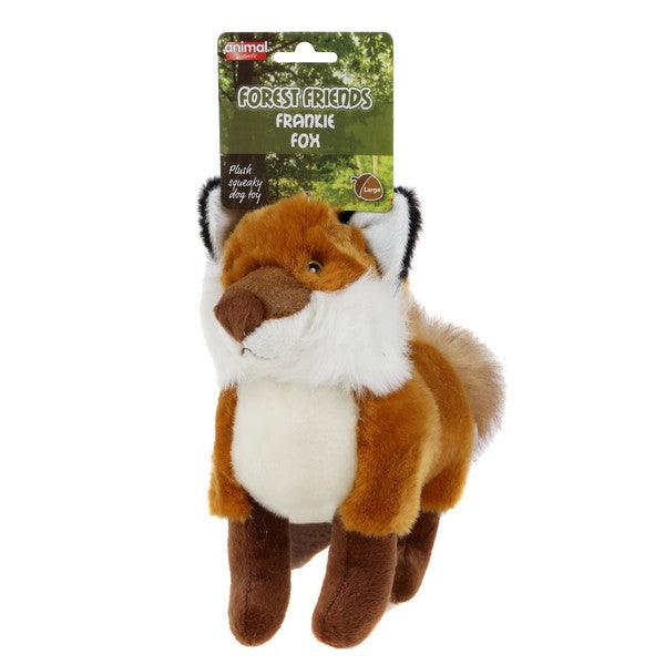 Frankie Fox Plush Dog Toy