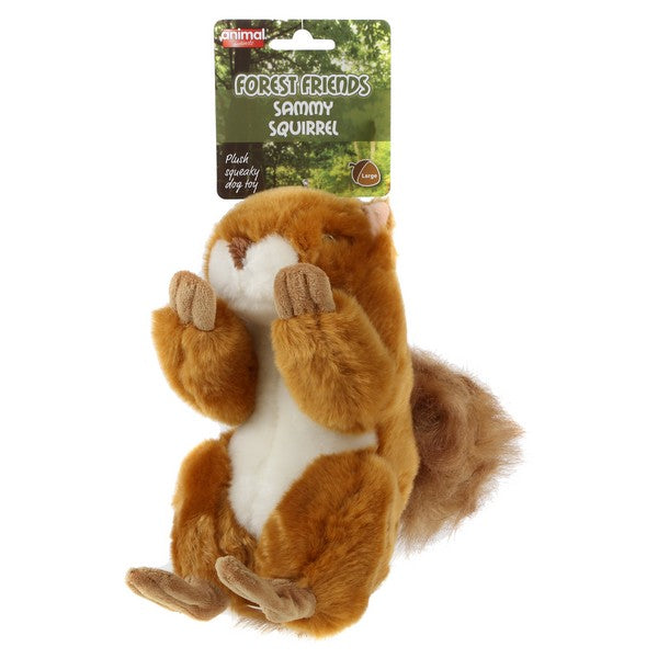 Sammy Squirrel Plush Dog Toy