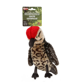 Walter Woodpecker Plush Dog Toy