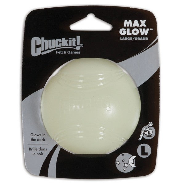 Chuckit! Max Glow Ball x 1 (2 sizes)