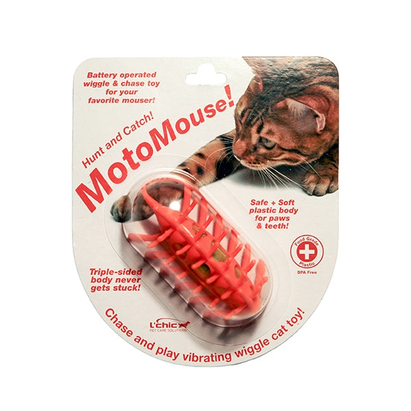 L'Chic for Cats Moto Mouse (Orange)