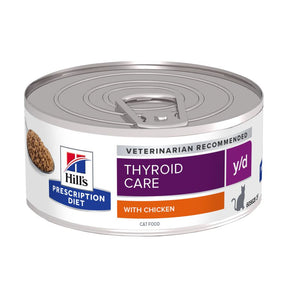 Hill's Prescription Diet Thyroid Care y/d Cat Food with Chicken