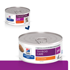 Hill's Prescription Diet Thyroid Care y/d Cat Food with Chicken