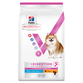 Hill's VET ESSENTIALS MULTI-BENEFIT + DIGESTION Adult 1+ Small & Mini Dry Dog Food with Chicken