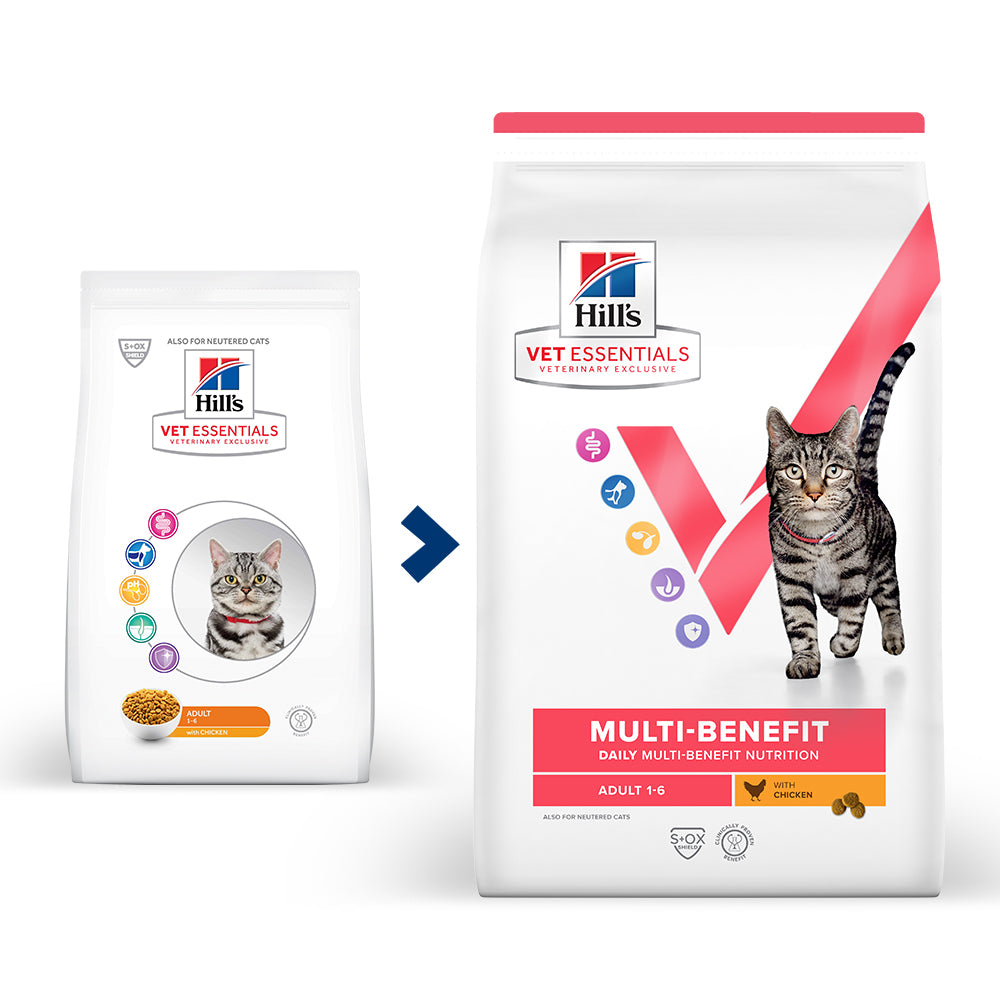 Hill's VET ESSENTIALS MULTI-BENEFIT Adult Dry Cat Food with Chicken
