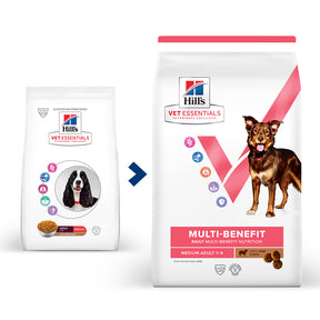 Hill's VET ESSENTIALS MULTI-BENEFIT Adult Medium Dry Dog Food with Lamb & Rice