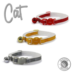 Reflective Safety Buckle Cat Collar (3 colours)
