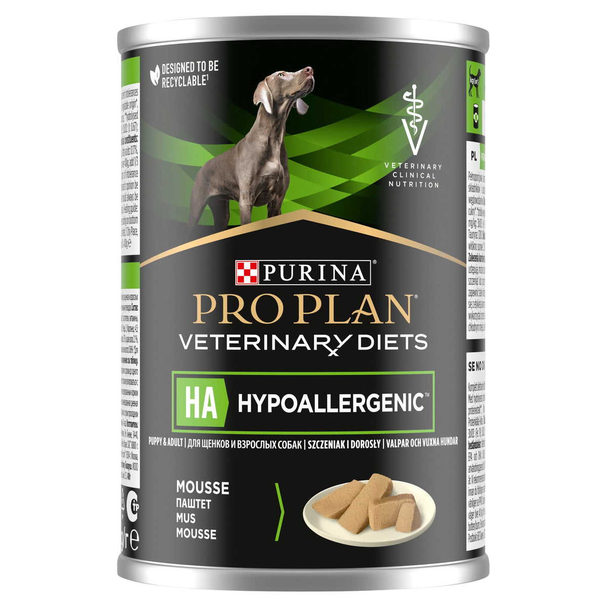 Purina Pro Plan Veterinary Diet Can Hypoallergenic Mousse