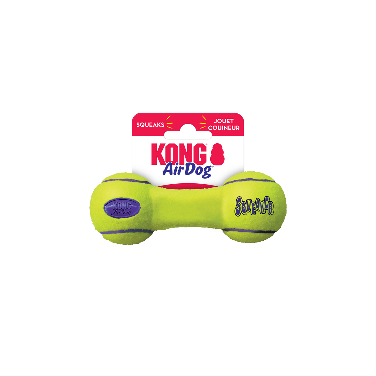 KONG AirDog® Squeaker Dumbbell Dog Toy