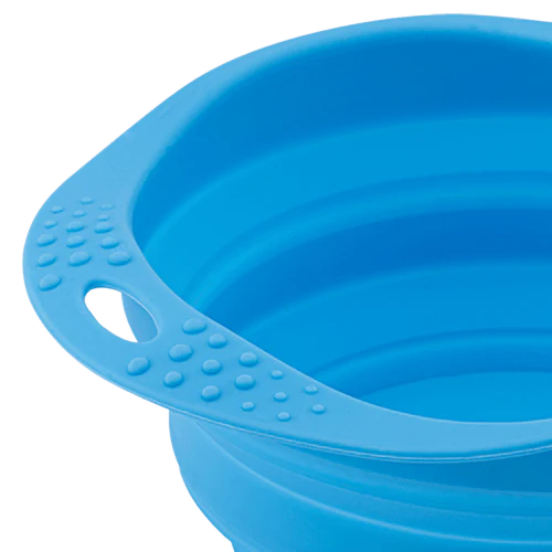 Beco Collapsible Travel Bowl Blue
