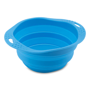 Beco Collapsible Travel Bowl Blue