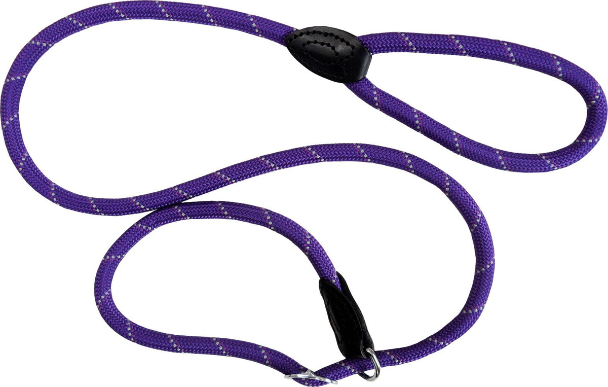 Mountain Rope Slip Lead Reflective Purple