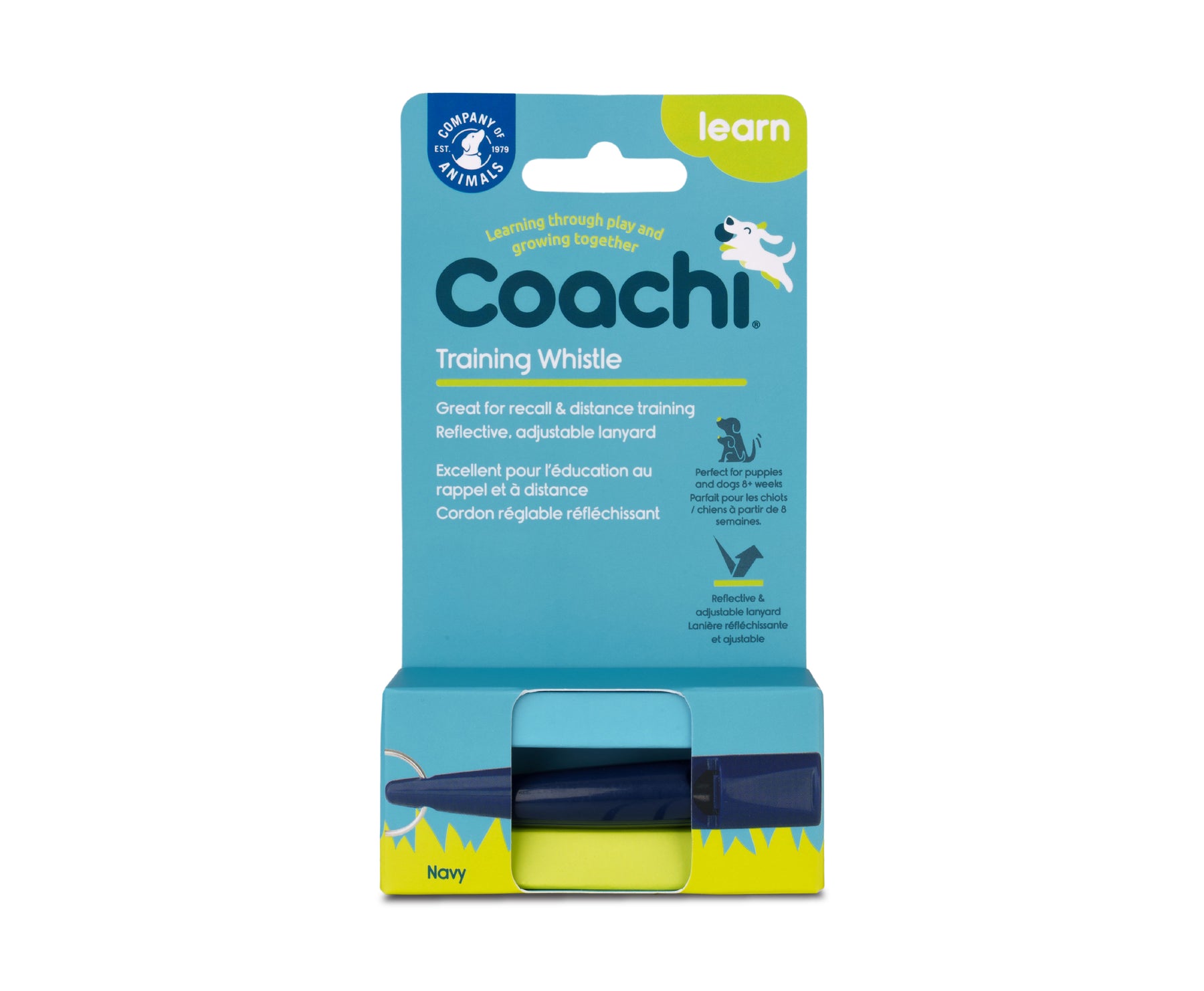 Coachi Training Whistle (Navy or Coral)