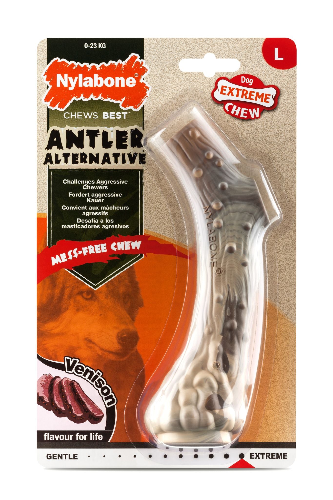 Nylabone Extreme Antler Chew Venison Large