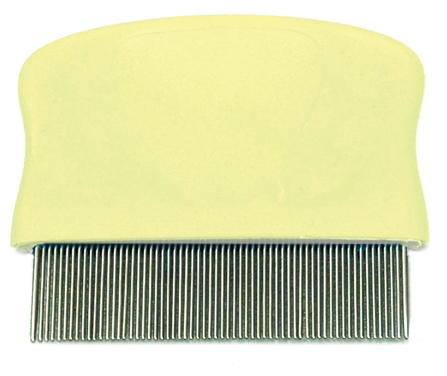 Plastic Back Flea Comb