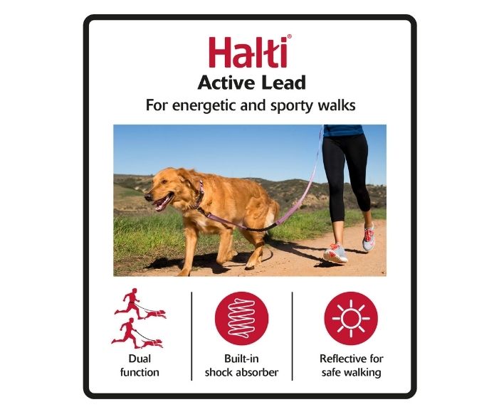 Halti Active Dog Lead (4 colours)