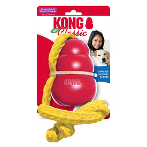 KONG Classic with Rope (3 sizes)