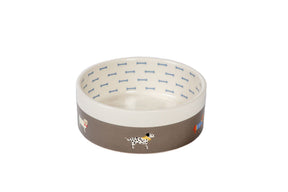 FatFace Marching Dogs Pet Bowl